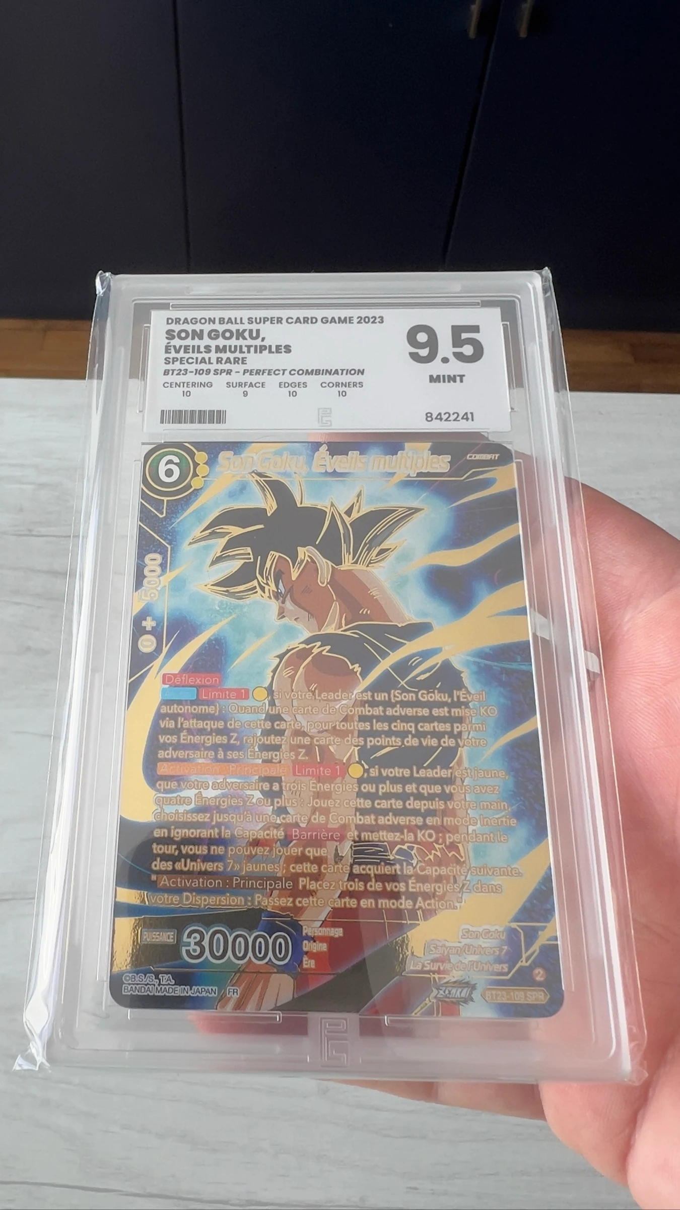Carte gradée Dragon Ball Master – photo 3